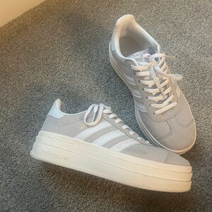Adidas Gazelle Bold in light grey